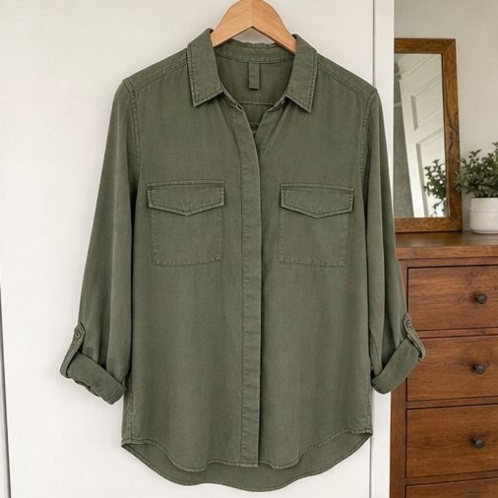 Rust Puff Sleeve Top